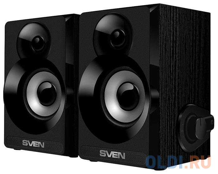 Фото - Колонки Sven SPS-517, чёрный,2.0, USB, мощность 2x3 Вт(RMS) чёрный, 2.0, USB, мощность 2x3 Вт(RMS) 2 0 колонки sven sps 555 2 3w black usb