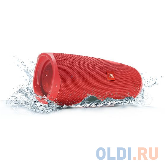 

Колонки JBL Charge 4 JBLCHARGE4RED,красный (30 Вт,Bluetooth, mini Jack, USB,7500mAh