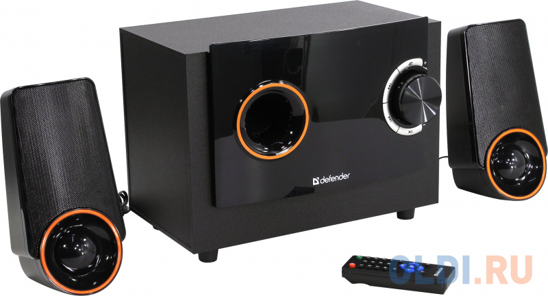 

Колонки DEFENDER X362 36Вт, BT/FM/MP3/SD/USB/LED/RC
