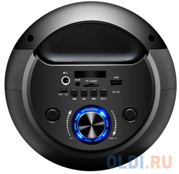 Ginzzu GM-210  Акустическая система, Midi RGB/BT/USB/TF/FM/ДУ от OLDI