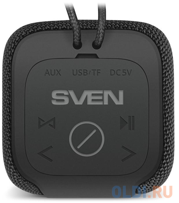 Колонка портативная Sven PS-205 1.0 (моно-колонка) Черный Синий SV-019761 фото