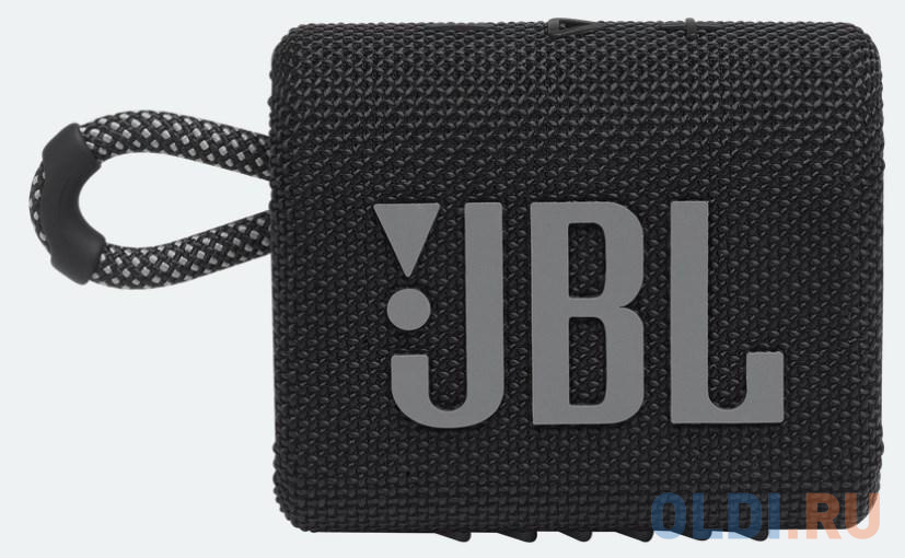 Портативная акустическая система JBL GO 3 black (JBLGO3BLK) - фото 2
