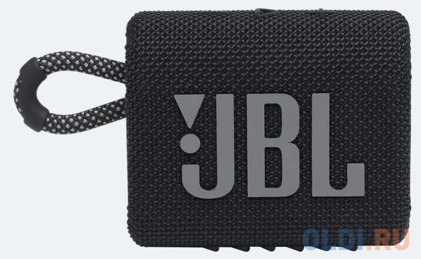Колонка портативная 1.0 (моно-колонка) JBL GO 3 Черный фото