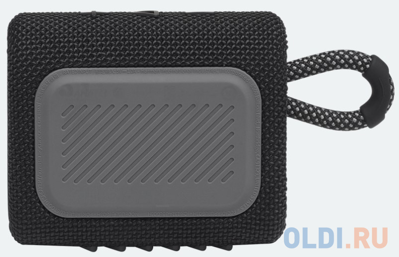Колонка портативная 1.0 (моно-колонка) JBL GO 3 Черный фото