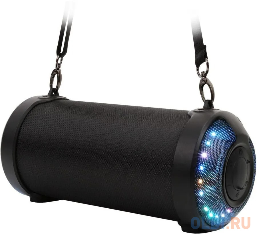 Ginzzu GM-906B, BT-Колонка 10W/1,5Ah/TWS/USB/AUX/FM/RGB фото