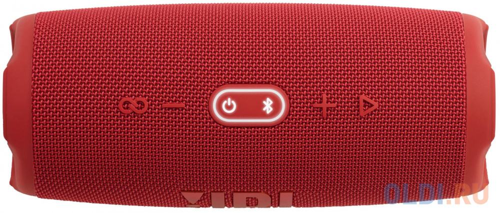 Колонка портативная JBL Charge 5 1.0 (моно-колонка) Красный, размер (ВхШхГ) 95x220x93 мм - фото 4