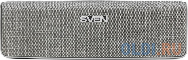 Колонка портативная Sven PS-195 1.0 (моно-колонка) Серый, размер 238 ? 76 ? 84 мм - фото 2