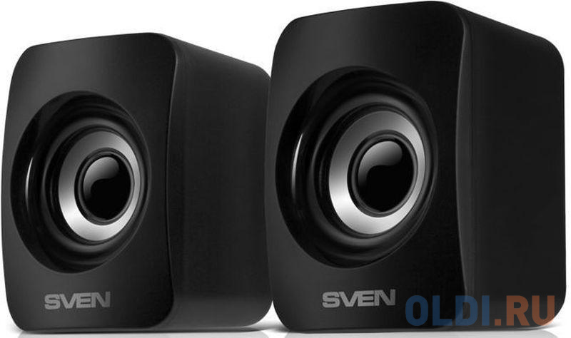 AC SVEN 130, черный (6 Вт, питание USB) SV-020224 - фото 4