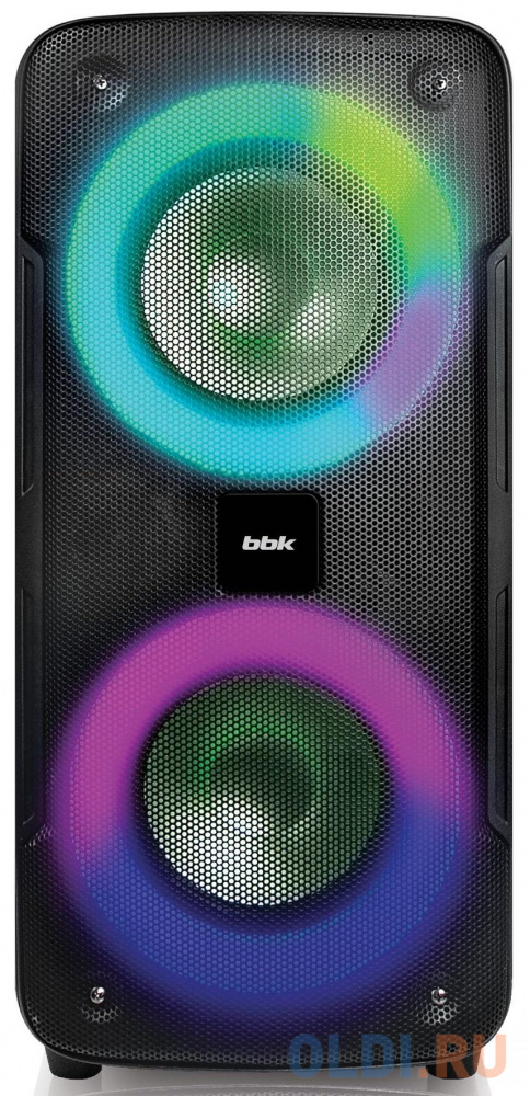 Колонки BBK BTA802 2.0 черный 50Вт мобильные колонки sven ps 215 2 0 чёрные 2x6w ipx6 usb bluetooth microsd fm радио 2400 мa