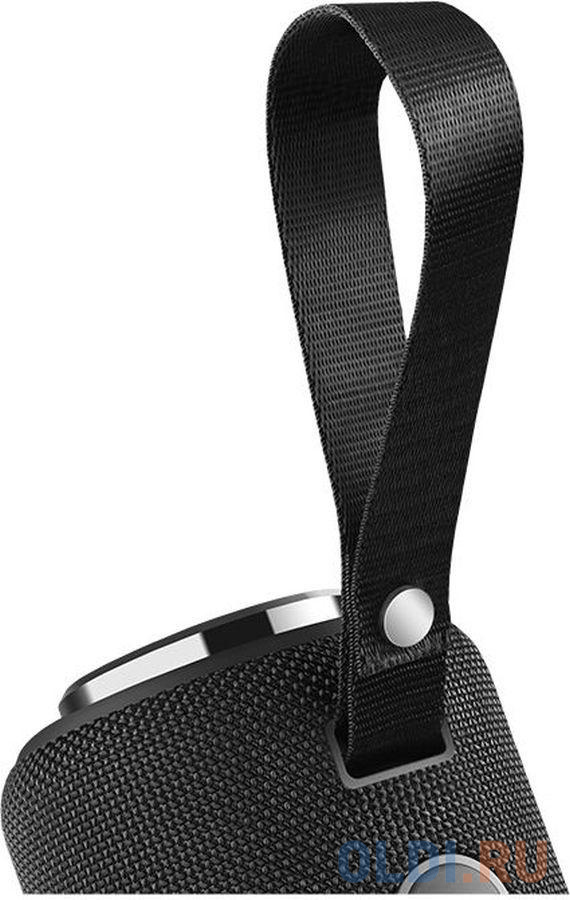 Мобильные колонки SVEN PS-275 2.0 чёрные (IPx5, 2x6W, USB, Bluetooth, micro SD, FM, подсветка, 2400 мA) фото