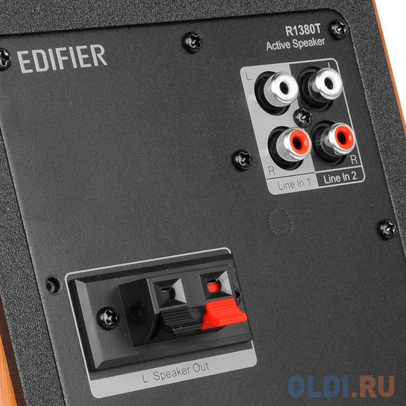 Колонки 2.0 Edifier R1380T Коричневый фото