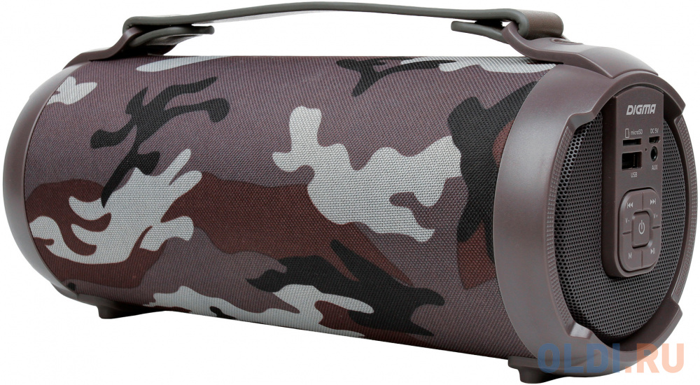 Колонка порт. Digma D-PS1520 камуфляж/камуфляж 16W 1.0 BT 10м 1500mAh (SP1520C) фото