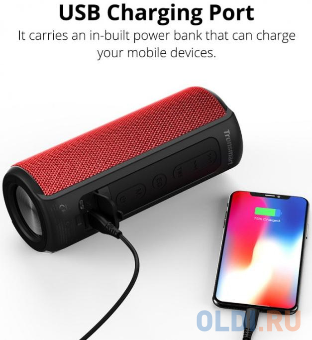 

Активная акустическая система Tronsmart T6 PLUS red