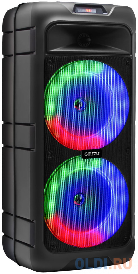 Ginzzu GM-230, Акустическая система Midi, TWS/BT/USB/TF/FM/ДУ акустическая система 2 1 ginzzu gm 427 с bluetooth 60w bt usb sd fm ду
