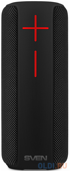 Мобильные колонки Sven PS-215 2.0 чёрные (2x6W, IPx6, USB, Bluetooth, microSD, FM-радио, 2400 мA ) SV-021535 - фото 5
