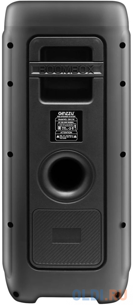 Ginzzu GM-218, Акустическая система Midi, TWS/BT/USB/TF/FM/ДУ - фото 2