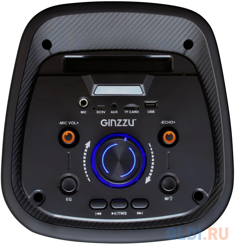 Ginzzu GM-218, Акустическая система Midi, TWS/BT/USB/TF/FM/ДУ - фото 3