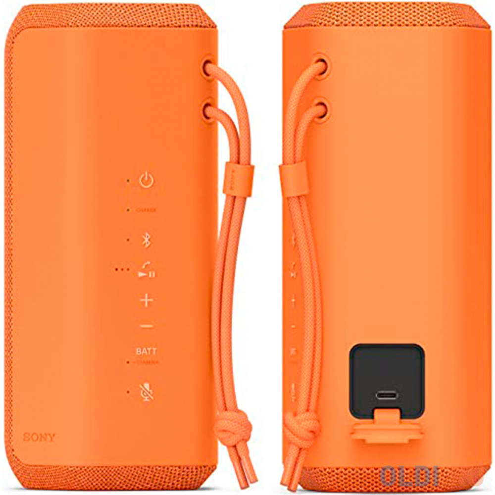 Колонка порт. Sony SRS-XE200 оранжевый 10W 1.0 BT (SRS-XE200 ORANGE) фото