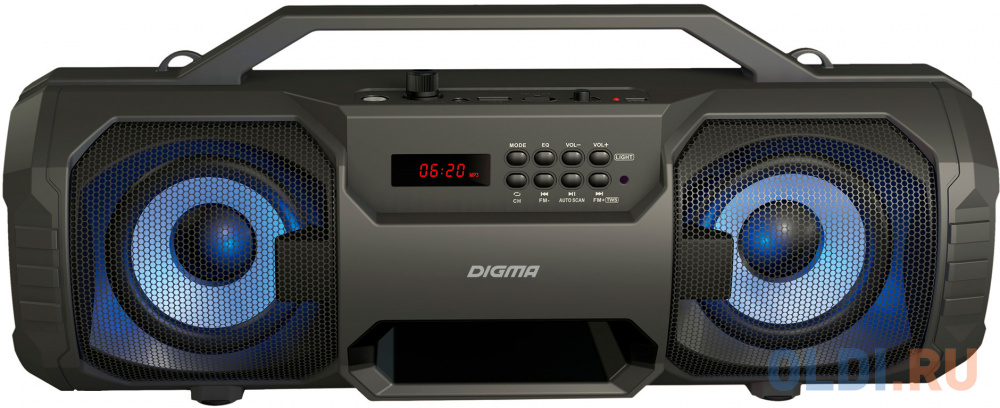

Колонка порт. Digma D-PS1525 черный 28W 2.0 BT 10м 2000mAh (SP1525B)