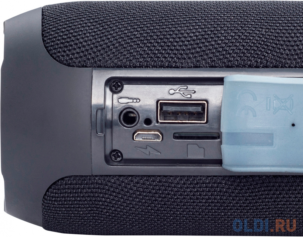 Колонка портативная Digma D-PS1510, 10Вт, черный фото