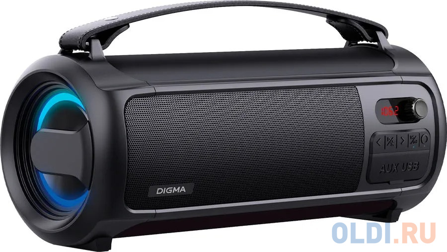 Портативная колонка Digma D-PS1523, 25Вт, черный [sp1523b] фото