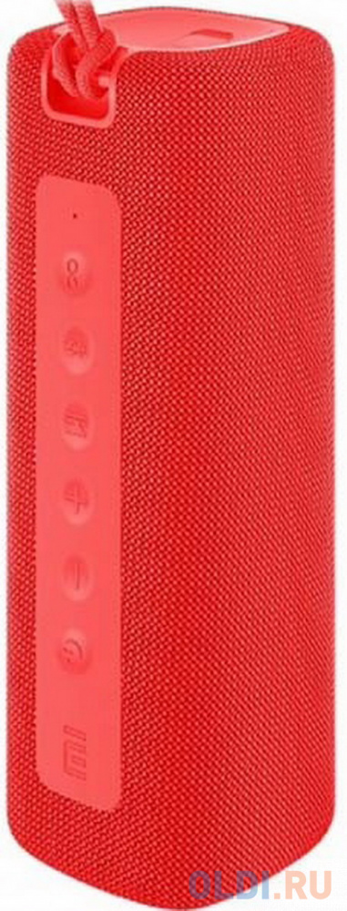 Портативная колонка XIAOMI Mi Portable Bluetooth Speaker red (16W) (QBH4242GL) 2 pins ear hook ptt mic earphone gp68 gp88 gp2000 gp300 portable walkie talkie 2 way radio headset