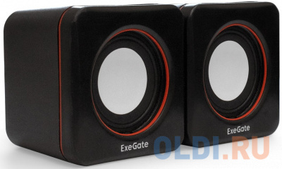 

Exegate EX287050RUS Акустическая система 2.0 ExeGate Disco 160 (питание USB, 2х3Вт (6Вт RMS), 100-20000Гц, черный)