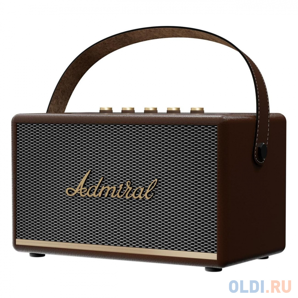 Admiral BORA 60Вт/Блютус 5.0/AUX/USB/Микрофон/6600Ma/коричневый