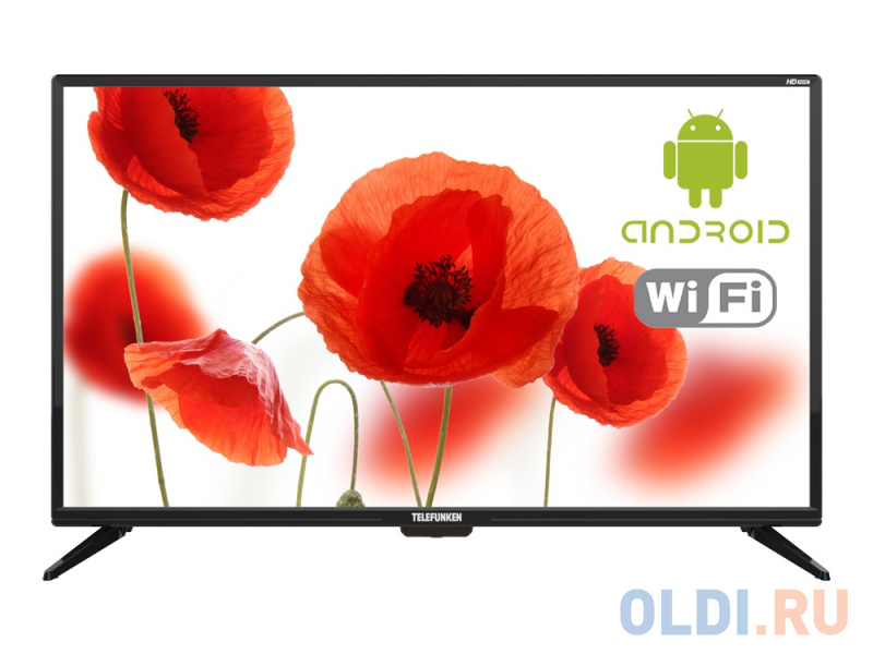 

Телевизор LED 32" Telefunken TF-LED32S87T2S Черный, HD READY, Wi-Fi, SMART TV, HDMI, USB, DVB-T/DVB-T2/DVB-C/DVB-S/DVB-S2
