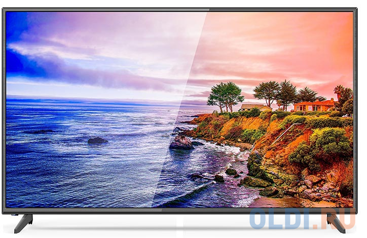 Телевизор LED 43" Erisson 43FLX9000T2 черный 1920x1080 50 Гц Wi-Fi Smart TV RJ-45 VGA