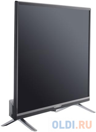 Телевизор LED 32&quot; Hyundai H-LED32ET3001 черный серебристый 1366x768 60 Гц USB от OLDI