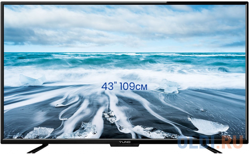 

Телевизор LED 43" Yuno ULM-43FTC145 черный 1920x1080 50 Гц VGA 3 х HDMI 2 х USB