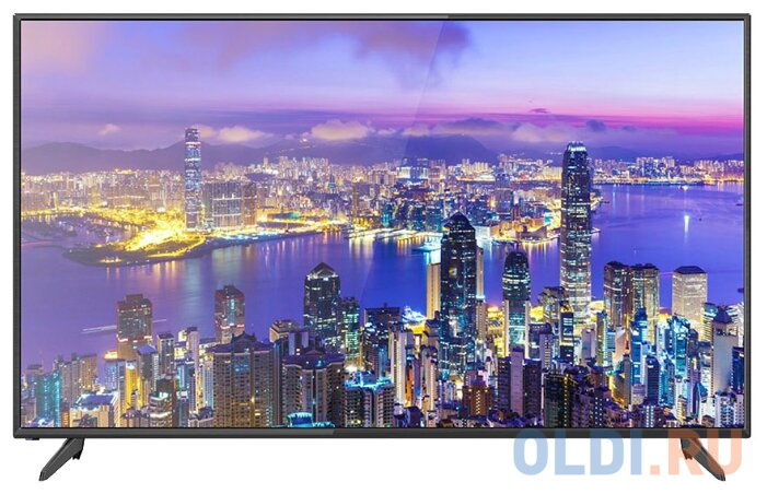Телевизор LED 50" Erisson 50ULX9000T2 черный 3840x2160 50 Гц Wi-Fi Smart TV VGA RJ-45