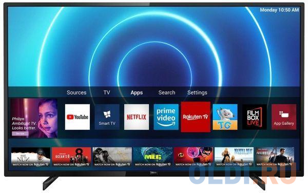 

Телевизор Philips 50PUS7505/60 50" LED 4K Ultra HD, Черный