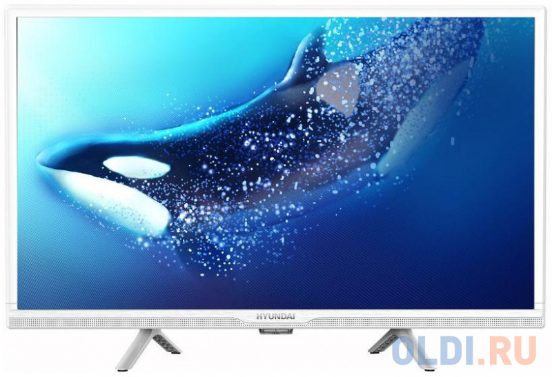 

Телевизор LED Hyundai 24" H-LED24FS5020 белый/HD READY/60Hz/DVB-T/DVB-T2/DVB-C/DVB-S2/USB/WiFi/Smart TV (RUS)
