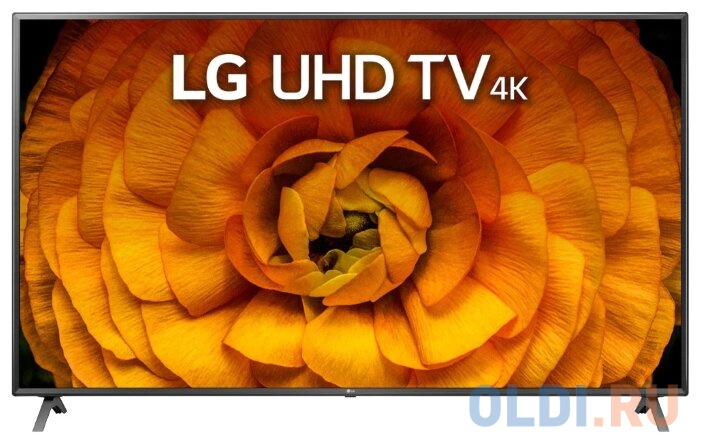 

Телевизор 75" LG 75UN85006LA черный 3840x2160 100 Гц Wi-Fi Smart TV RJ-45 Bluetooth