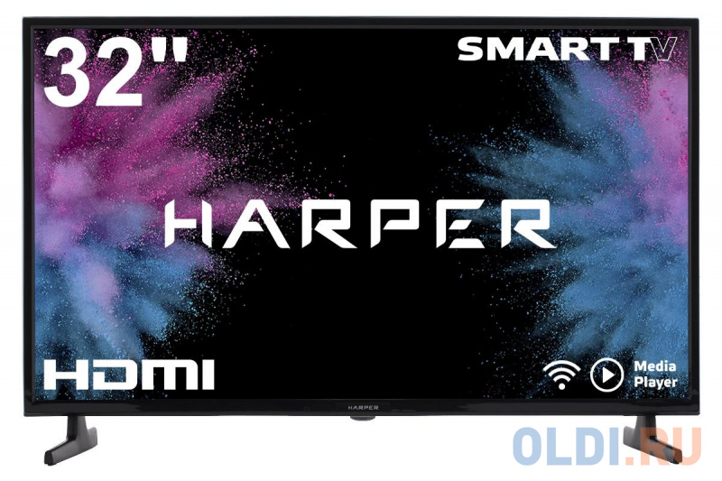

Телевизор 32" HARPER 32R820TS (HD, Smart TV, DVB-T2/DVB-C) (32R820TS)