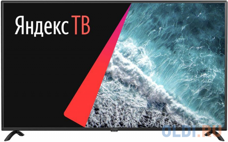 

Телевизор LED Hyundai 65" H-LED65FU7003 Яндекс черный/Ultra HD/60Hz/DVB-T/DVB-T2/DVB-C/DVB-S2/USB/WiFi/Smart TV (RUS)