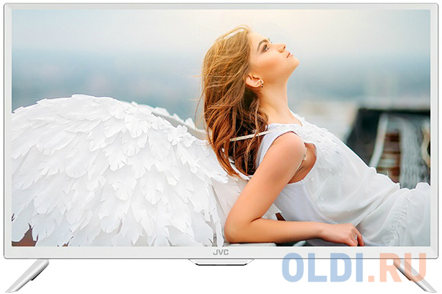 

Телевизор — 24" JVC LT-24M585W белый 1366x768 60 Гц Wi-Fi USB HDMI