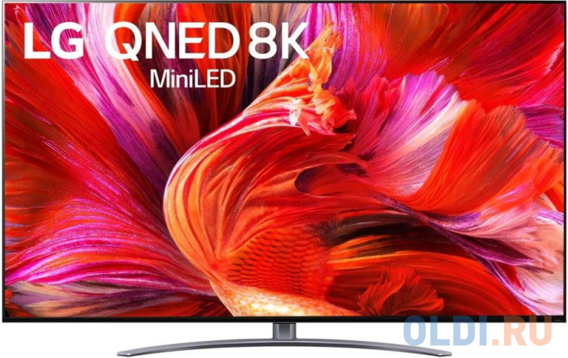 

Телевизор LG 75QNED966PA 75" LED 8К Ultra HD, Серебристый