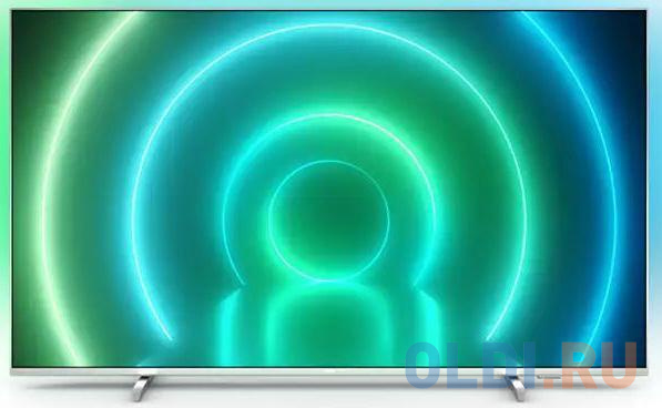 

Телевизор Philips 55PUS7956/60 55" LED 4K Ultra HD, Серебристый