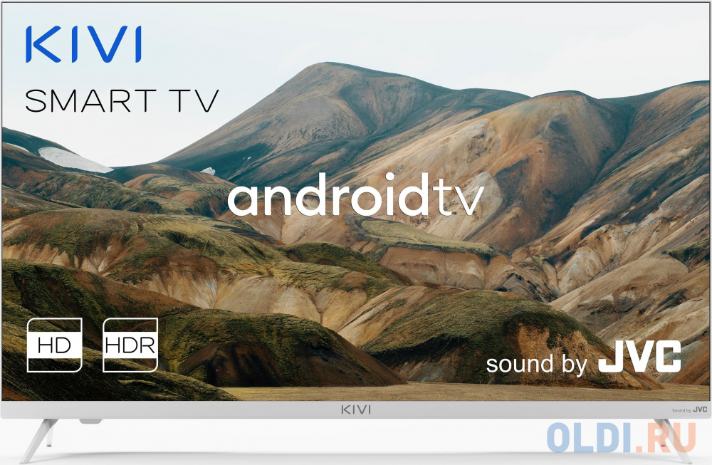 

Телевизор Kivi 32H740LW 32" HD Ready, Белый