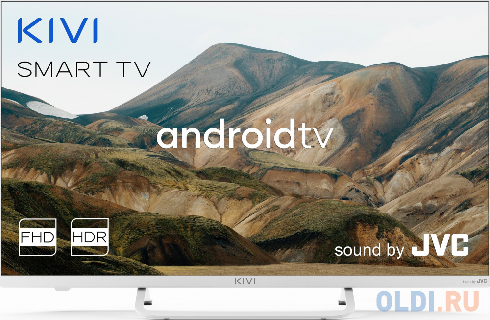 

Телевизор Kivi 32F790LW 32" HD Ready, Белый