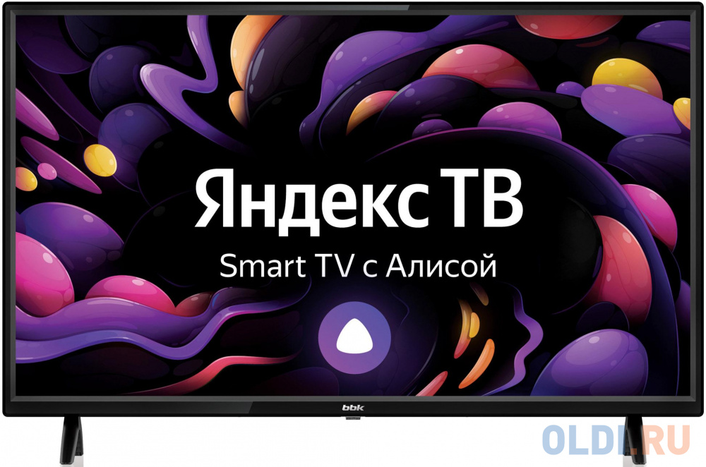 

Телевизор LED BBK 32" 32LEX-7238/TS2C Яндекс.ТВ черный HD READY 50Hz DVB-T DVB-T2 DVB-C DVB-S2 USB WiFi Smart TV (RUS)