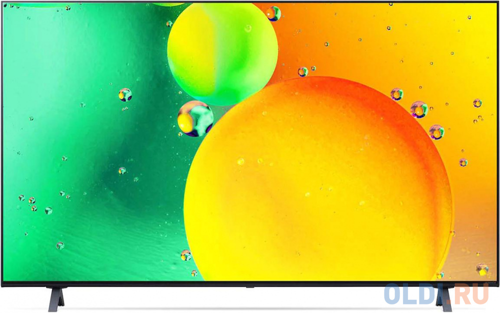 

Телевизор 50" LG 50NANO756QA черный 3840x2160 60 Гц Smart TV Wi-Fi 2 х USB RJ-45 Bluetooth 4 х HDMI