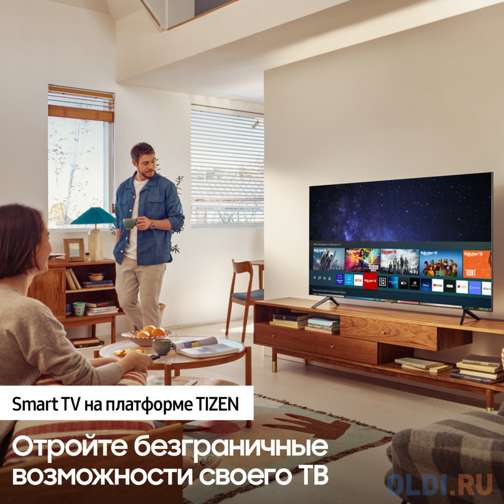 Samsung 43" UE43AU7100UXCE титан {Ultra HD/60Hz/DVB-T2/DVB-C/DVB-S2/USB/WiFi/Smart TV (RUS)} - фото 9