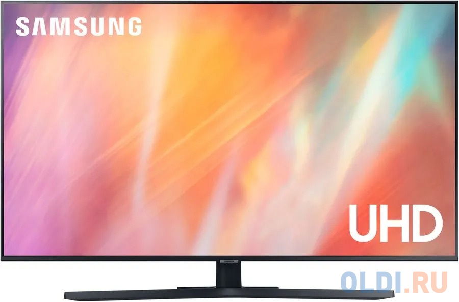 Телевизор 43" Samsung UE43AU7500UXCE черный 3840x2160 60 Гц Smart TV Wi-Fi USB 3 х HDMI RJ-45 Bluetooth, цвет black, размер 200 x 200 мм - фото 1