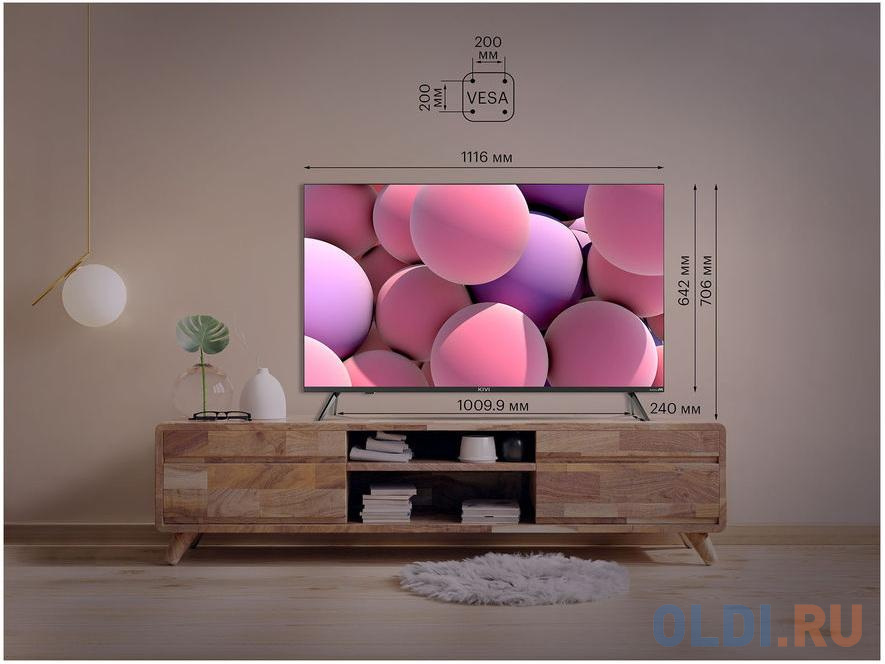 Телевизор Kivi 50U750NB 50" LED 4K Ultra HD фото