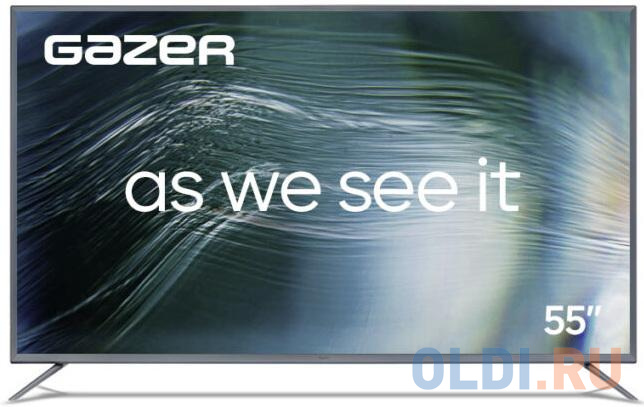 

Телевизор Gazer TV55-US2G 55" 4K Ultra HD, Серый
