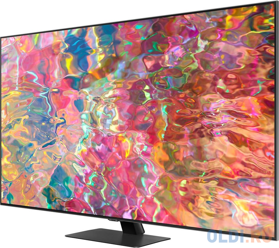 Телевизор 55" Samsung QE55Q80BAUXCE черный 3840x2160 120 Гц Smart TV Wi-Fi 2 х HDMI RJ-45 4 х HDMI фото